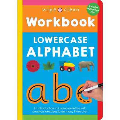 Wipe Clean Workbook: Lowercase Alphabet image number 1