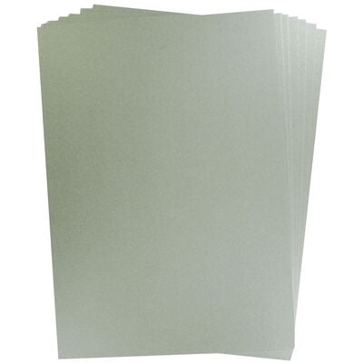 Centura Metallic A4 Pale Silver Card - 10 Sheet Pack image number 2