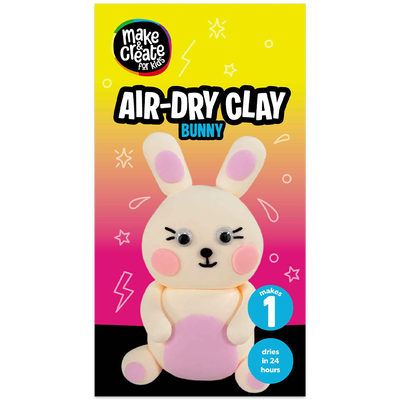 Air Drying Clay: Bunny Kit image number 1