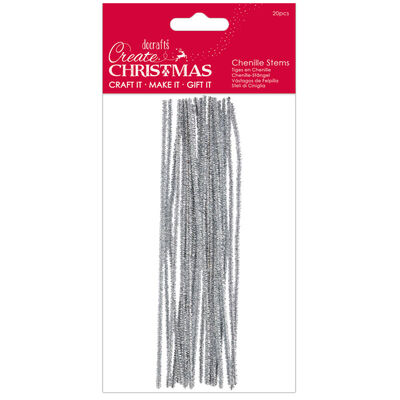 Silver Pipe Cleaners: Pack of 20 From 0.75 GBP