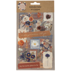 Autumn Bloom Clear Stickers: Pack of 100 image number 1