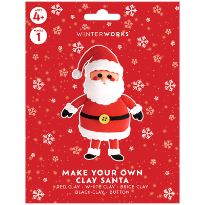 Make Your Own Clay Santa image number 1