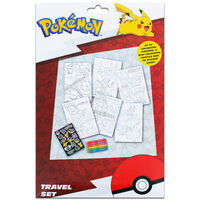 Pokémon A5 Travel Colouring Set