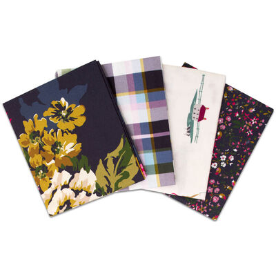 Joules Cambridge Fat Quarters: Pack of 4 image number 1
