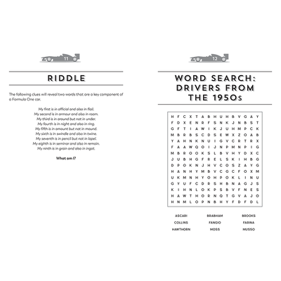 The Motor Racing Puzzle Book image number 3