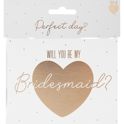 Bridesmaid Cards: Pack of 5 image number 1