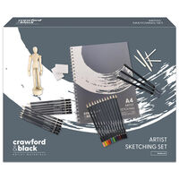 Crawford & Black Bumper Sketching Set: 36 Piece Set