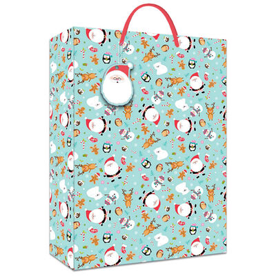 Christmas Extra Large Festive Friends Gift Bag image number 1