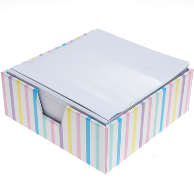 Pastel Stripe Memo Block image number 2