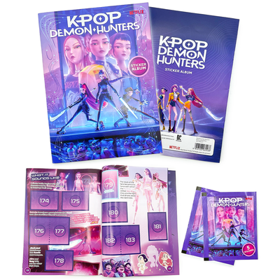 K-Pop Demon Hunters Official Sticker Collection Album image number 1