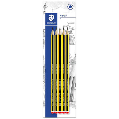 STAEDTLER Noris HB graphite pencils: Pack of 5 image number 1