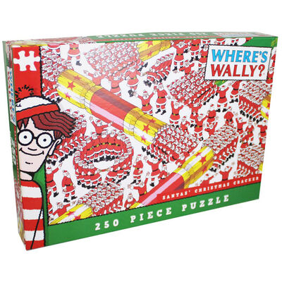 Where's Wally? Santas Christmas Cracker 250 Piece Jigsaw Puzzle image number 1