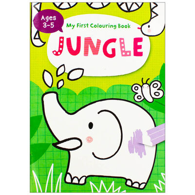 My First Colouring Book: Jungle image number 1