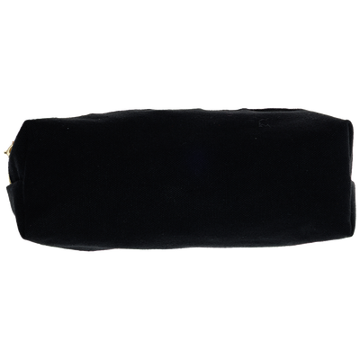 Paper Place Black Pencil Case with Gold Zip image number 1