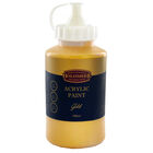 Boldmere Gold Acrylic Paint: 500ml image number 1