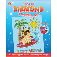 Diamond Painting Set: Capybara