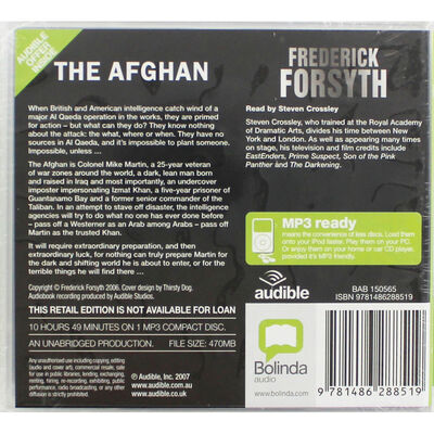 The Afghan: MP3 CD image number 2