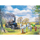 Steam Ploughing 500 Piece Jigsaw Puzzle image number 2