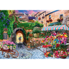 The Flower Market 500 Piece Jigsaw Puzzle image number 2