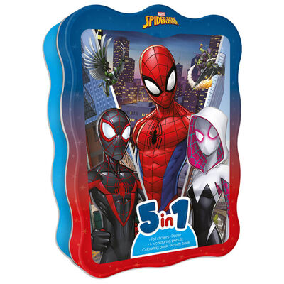 Marvel SpiderMan Activity Tin image number 1