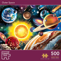 Outer Space 500 Piece Jigsaw Puzzle