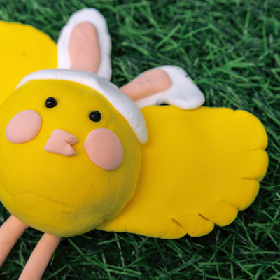 Make Your Own Clay Chick image number 4
