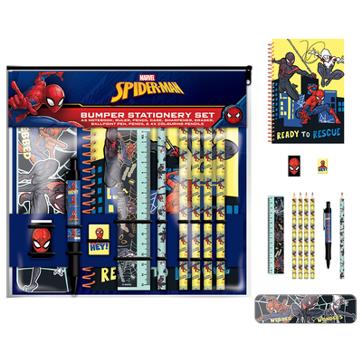 Spiderman A5 Bumper Stationery Set image number 1