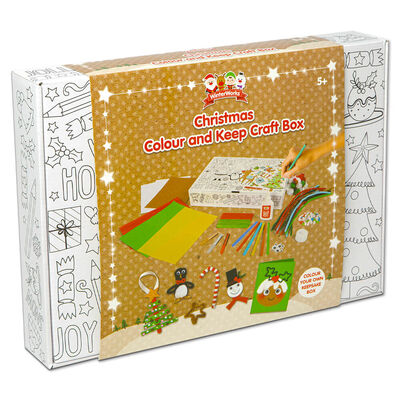 Christmas Colour and Keep Craft Box image number 1