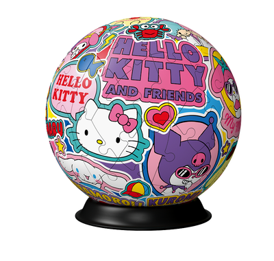 Hello Kitty 3D 73 Piece Puzzleball image number 3