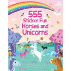 555 Sticker Fun: Horses and Unicorns image number 1