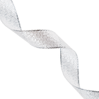 Silver Satin Ribbon 3m image number 1