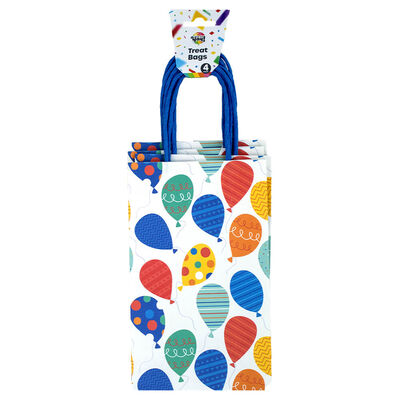 Happy Birthday Party Treat Bags: Pack of 4 image number 1