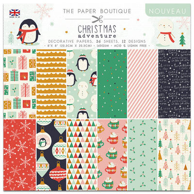 Christmas Adventure Paper Pad: 8 x 8 Inches image number 1