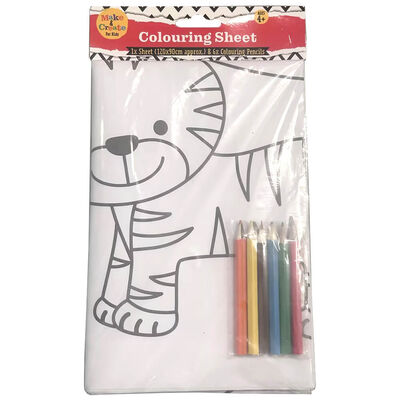 Kids Colouring Sheets: Assorted image number 4
