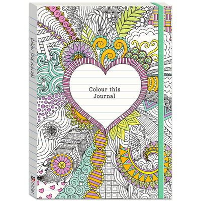 Colour This Journal: Heart image number 1