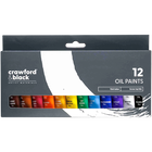 Crawford & Black Oil Paints: Pack of 12 image number 1