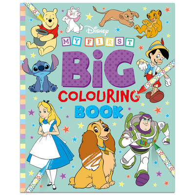 Disney: My First Big Colouring Book image number 1