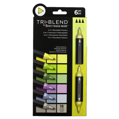 Spectrum Noir TriBlend - Natural Blends - 6 Pack image number 1