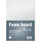A3 White Foamboard Sheets - Pack of 5 image number 1