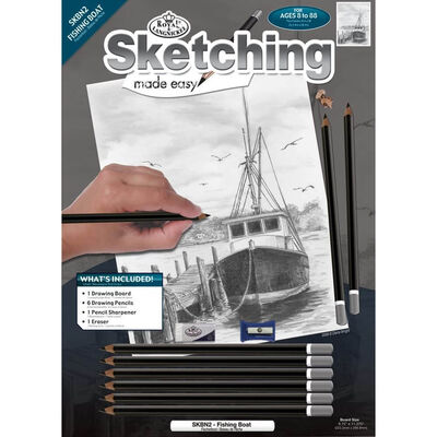 Sketching Made Easy Set: Fishing Boat image number 1