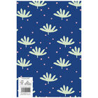 B5 Casebound Blue Leaf Notebook image number 2