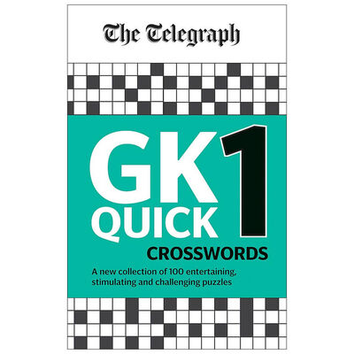 The Telegraph GK Quick Crosswords Volume 1 image number 1