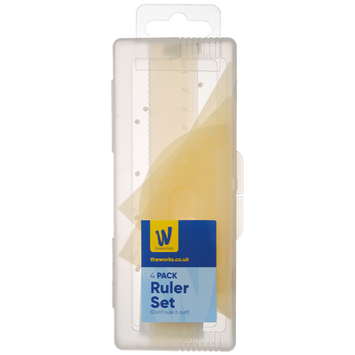 Works Essentials Ruler Set: Pack of 4 image number 1