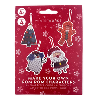 Make Your Own Pom Pom Characters