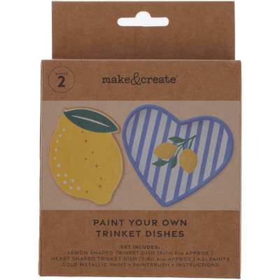 Paint Your Own Trinket Dishes: Lemon image number 1