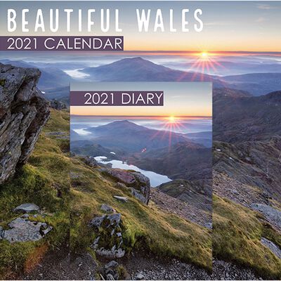 Beautiful Wales 2021 Calendar and Diary Set image number 1