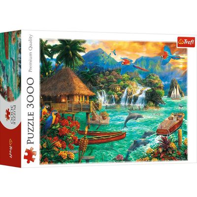 Island Life 3000 Piece Jigsaw Puzzle image number 1