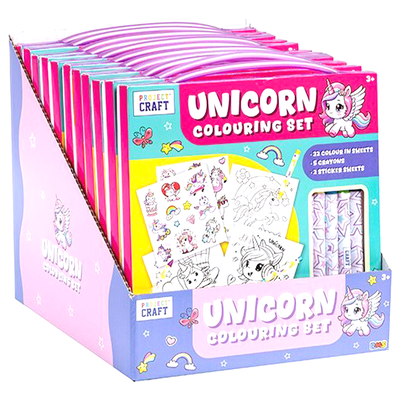 Unicorn Colouring Set image number 2
