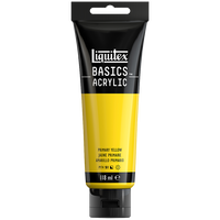 Liquitex Basics Acrylic Primary Yellow: 118ml