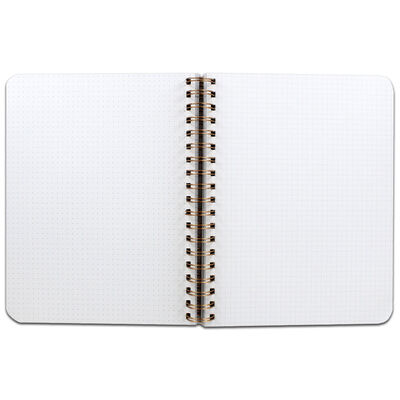 Faux Leather Wiro Journal Notebook image number 2